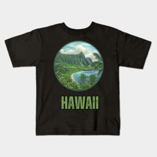 Hawaii State USA Kids T-Shirt